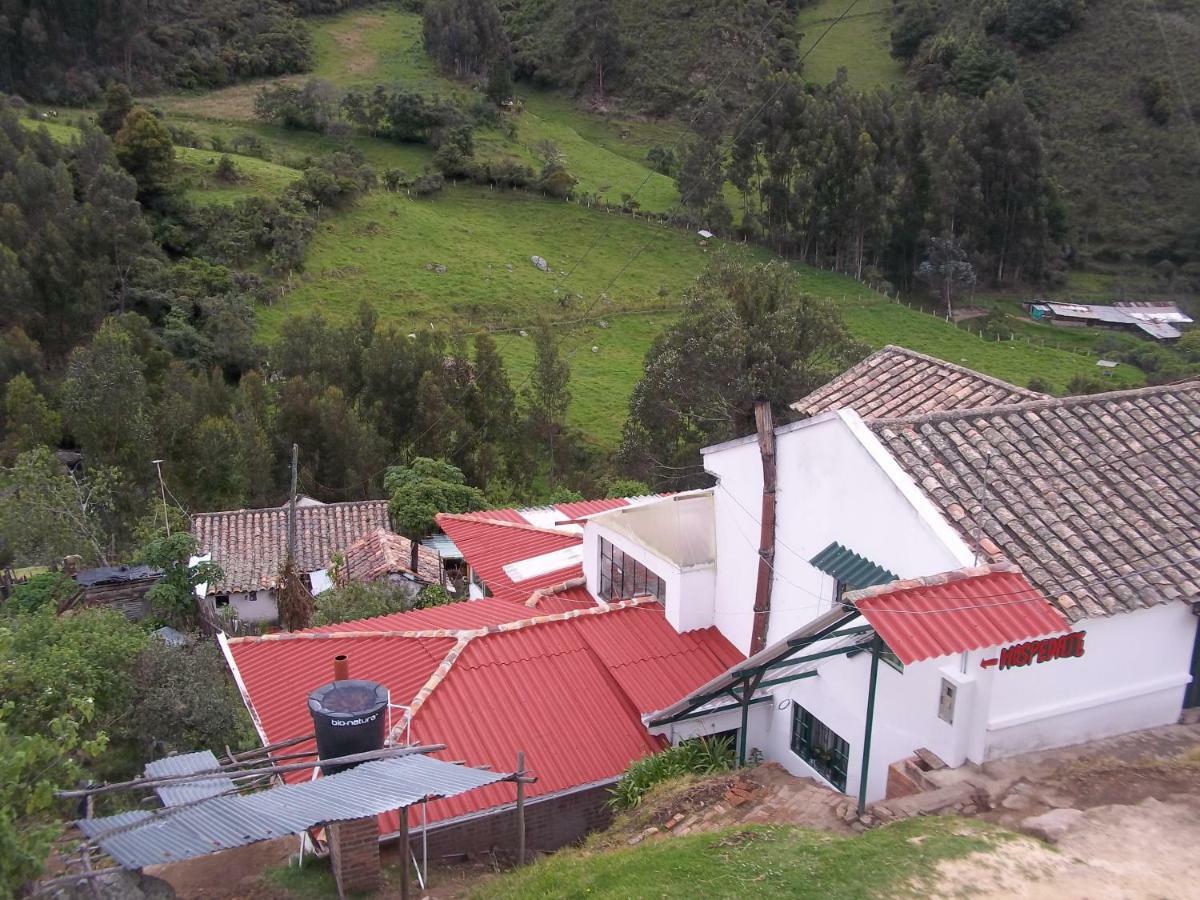 Hospedaje Bella Vista Monguí Eksteriør bilde