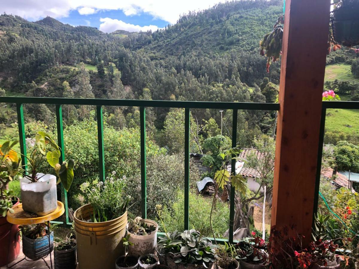 Hospedaje Bella Vista Monguí Eksteriør bilde