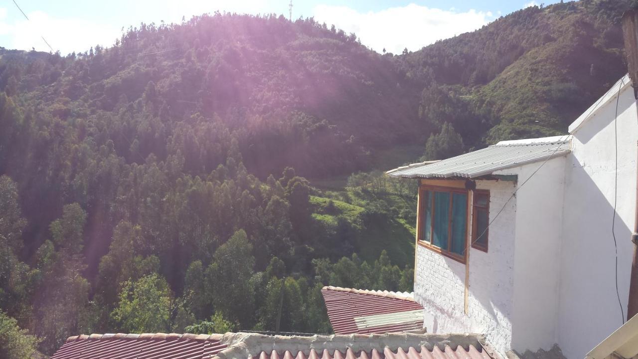 Hospedaje Bella Vista Monguí Eksteriør bilde